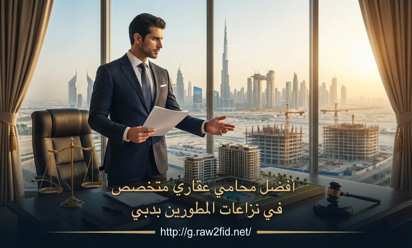 أفضل محامي عقاري متخصص في نزاعات المطورين بدبي