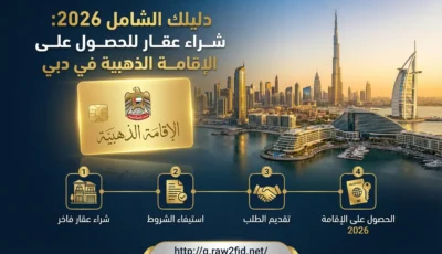 شراء عقار للحصول على الإقامة الذهبية في دبي