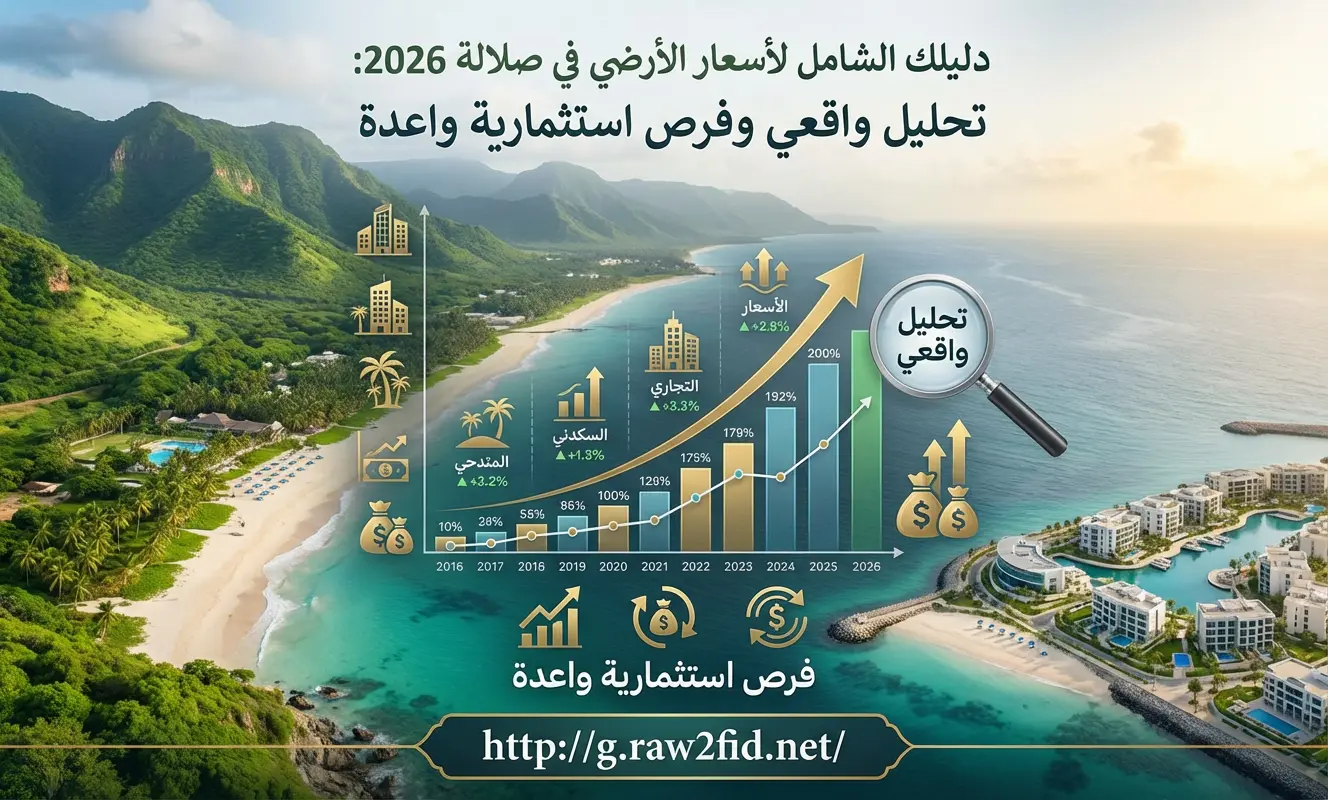 أسعار الأراضي في صلالة 